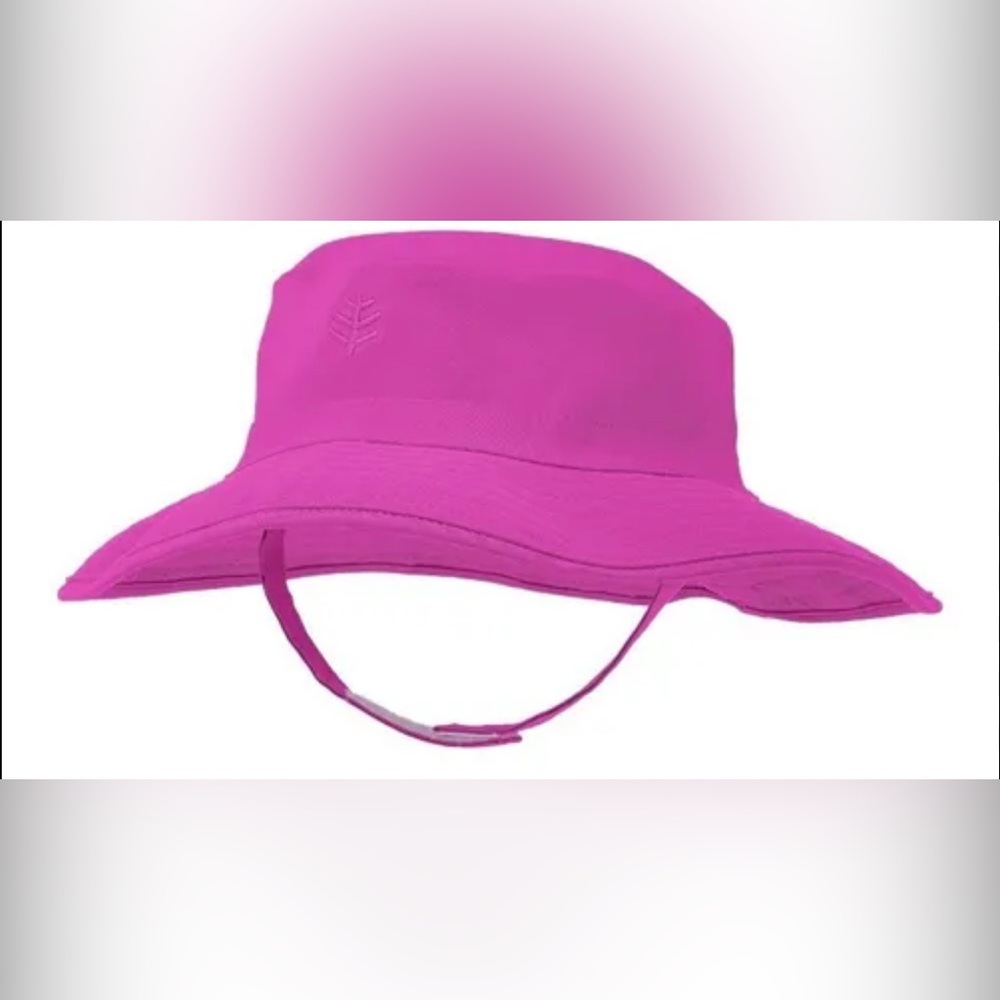 Coolibar Vibrant Pink Bucket Hat